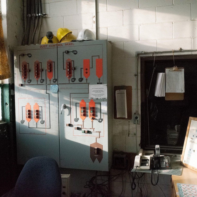 Salle de contrôle port de Churchill