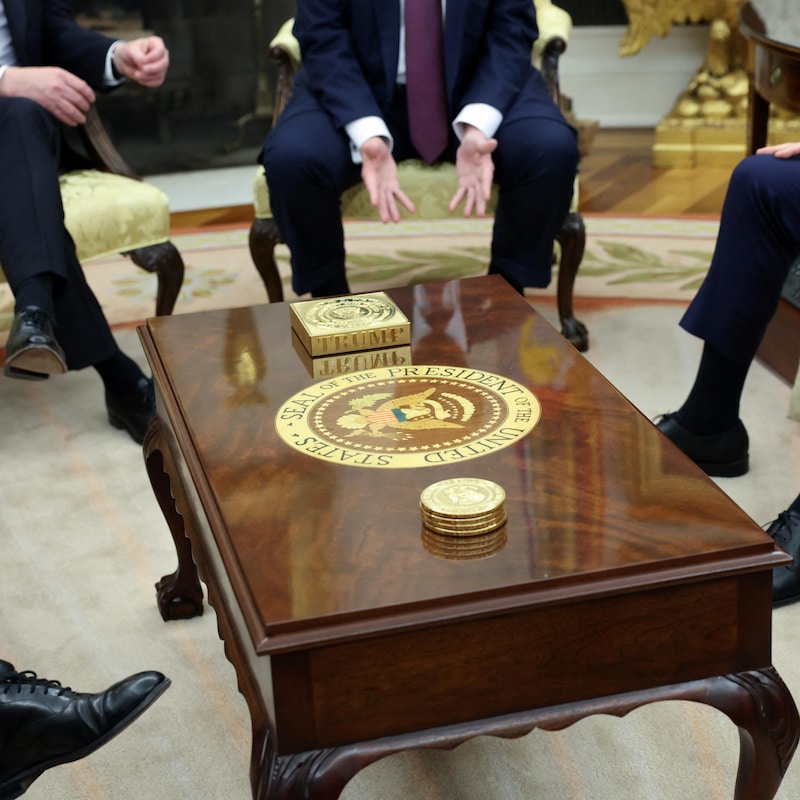 Sceau Présidentiel Authentique Donald Trump - Planificateur Cadeau VIP, Thème Politique, Neuf