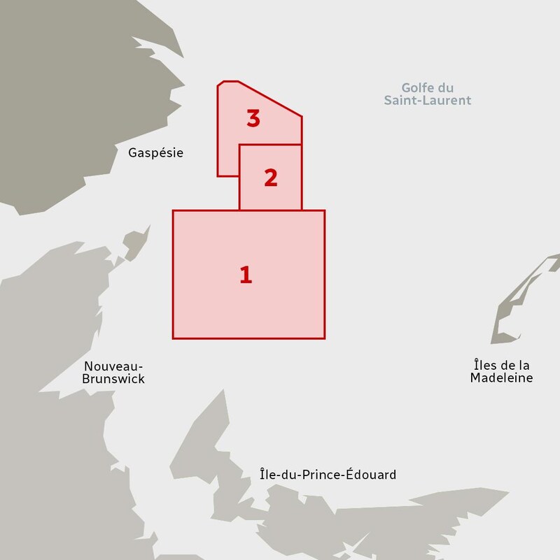 Zone de pêche fermée