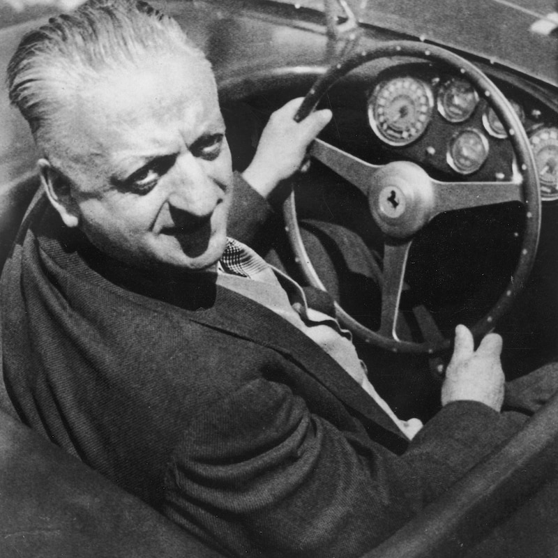 Enzo Ferrari.