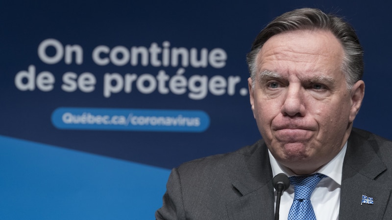 Le premier ministre en point de presse.