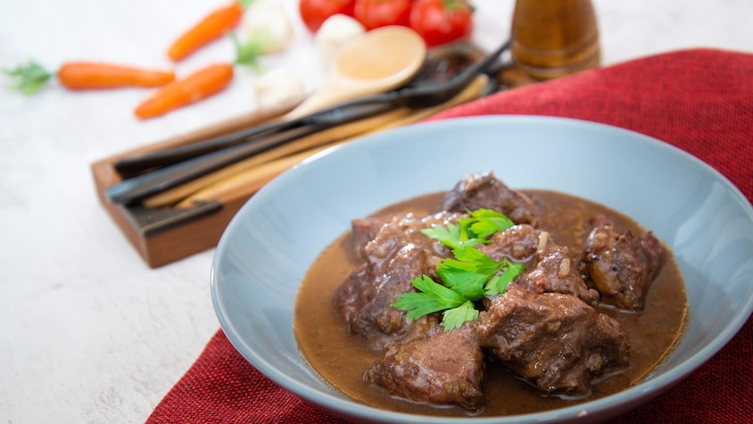 Joues de bœuf au vin rouge | Mordu