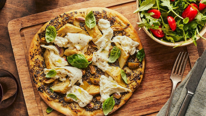 Oxybul Pizza En Bois à Partager - Jeu Créatif 5-8 Ans Avec Ingrédients En Feutrine Et Recettes