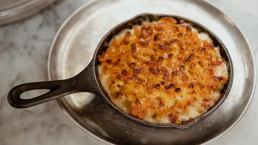 Une sauce soubise bien gratinée.