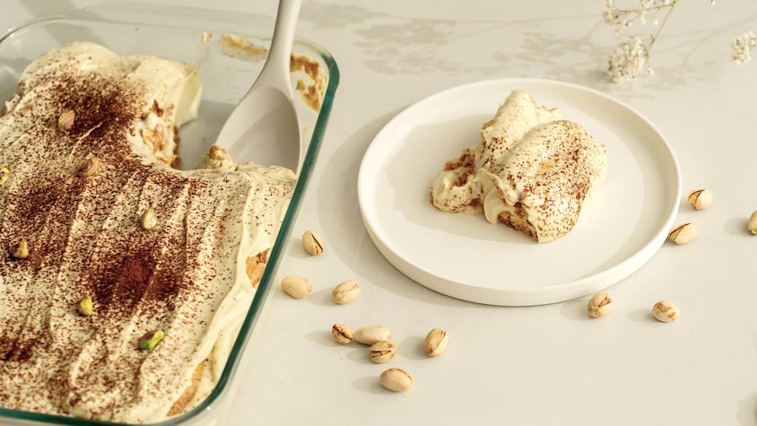 Tiramisu à la pistache | Mordu