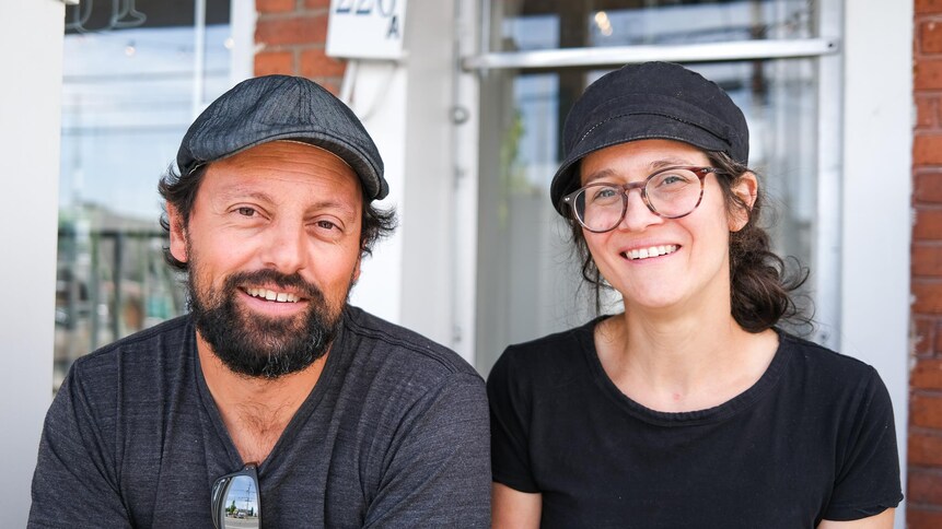 Portrait de Xavier et Karine.