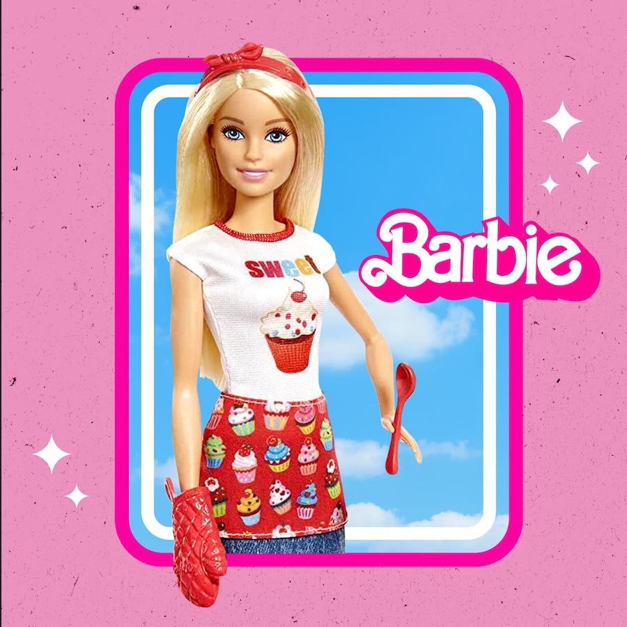 Illustration d'une poupée Barbie. 