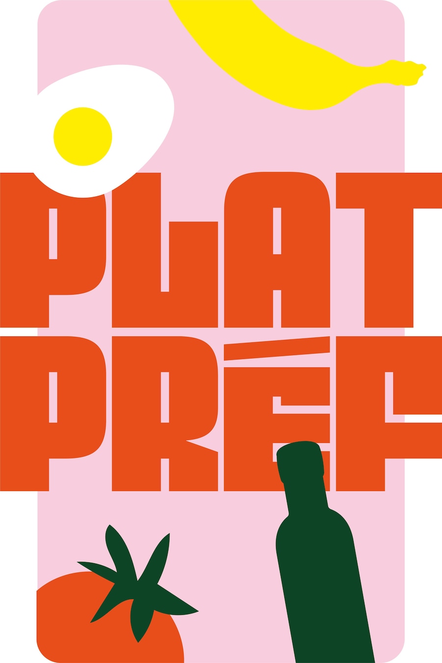 Le logo de la websérie Plat Préf.