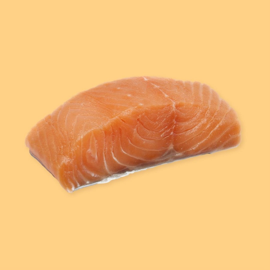 Un filet de saumon.