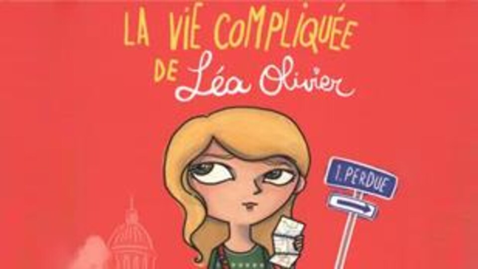 Couverture du livre "La vie compliquée de Léa Olivier" 