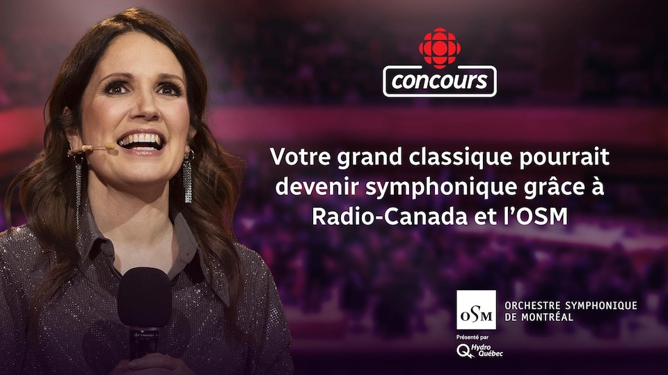 Concours Votre grand classique pourrait devenir symphonique grâce à Radio-Canada et l’OSM