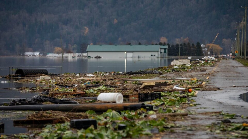 Abbotsford inondée.