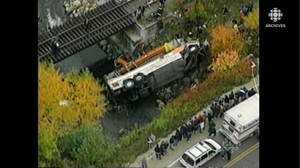 L’accident d’autobus des Éboulements, c’était il y a 25 ans Radio