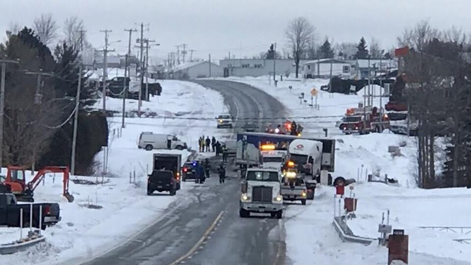 Accident en Beauce décès d'une femme de SaintJoseph ICI Radio
