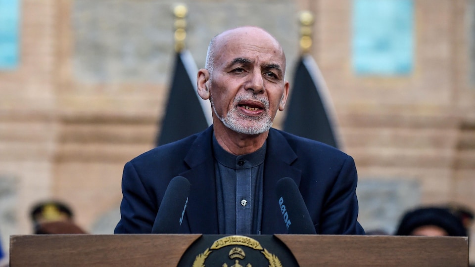 Le président de l'Afghanistan Ashraf Ghani.
