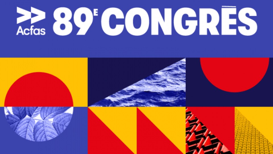 Illustration artistique du 89e Congrès de l'Acfas