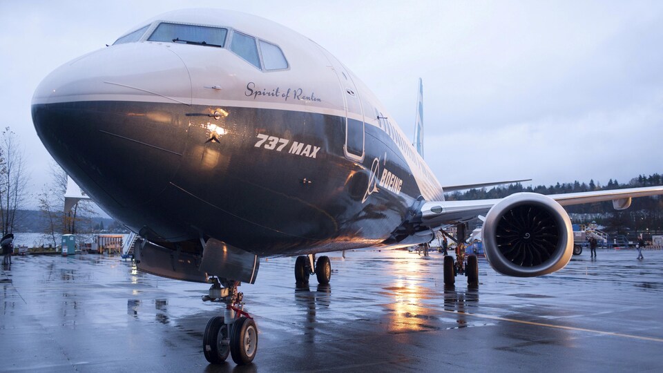 Un avion 737 MAX de Boeing