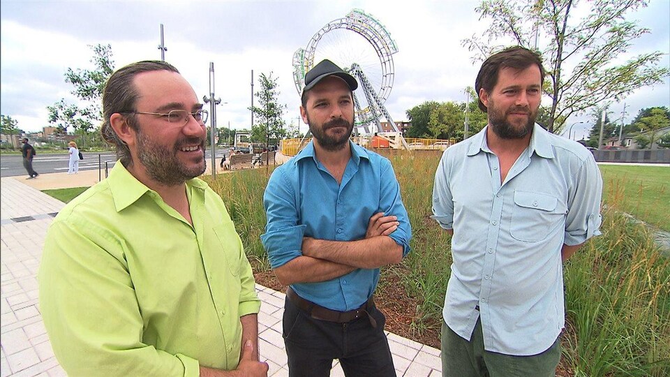 Jasmin Bilodeau, Sébastien Giguère et Nicolas Laverdière, de BGL