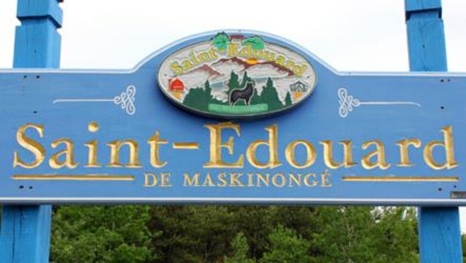 Enseigne de la municipalité de Saint-Édouard-de-Maskinongé
