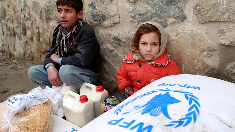 Des enfants afghans