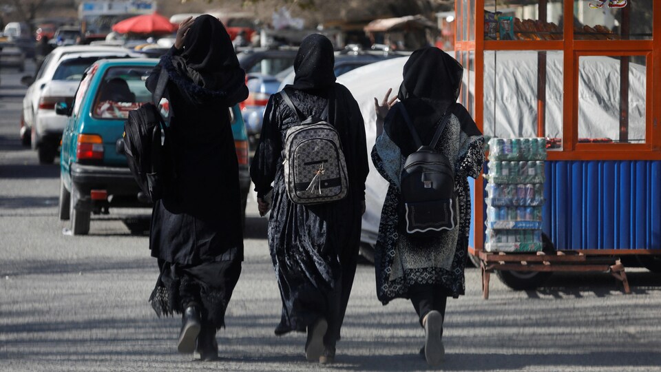 Des étudiantes afghanes à Kaboul. 