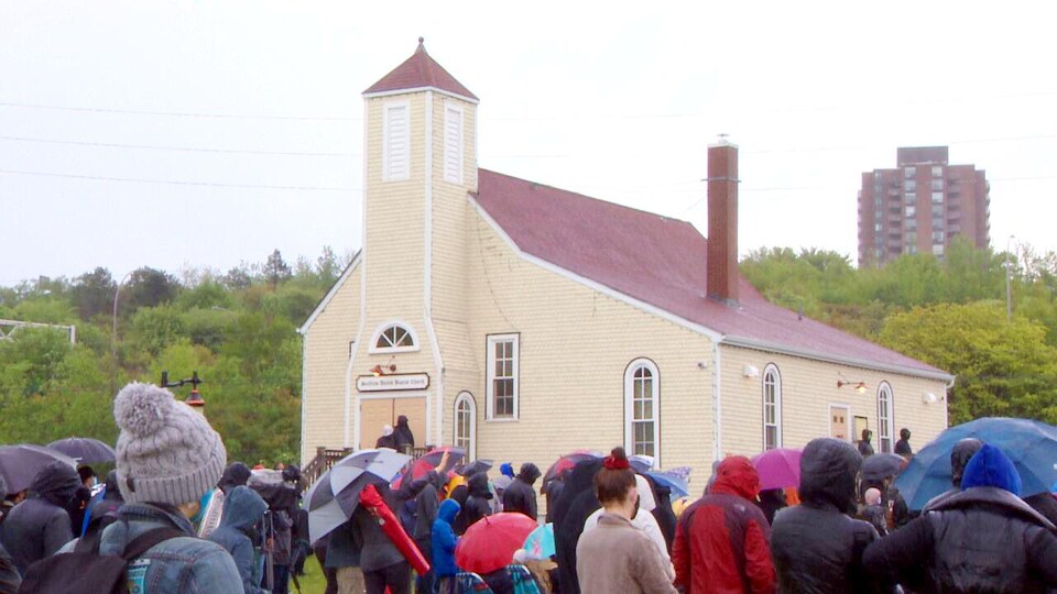 Une église à Africville.