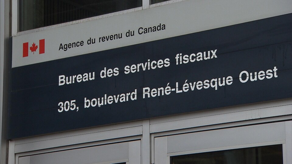 Des bureaux de l'Agence du revenu du Canada.