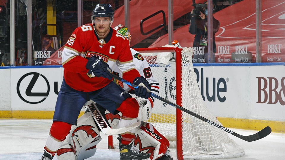 Le capitaine des Panthers de la Floride Alexander Barkov