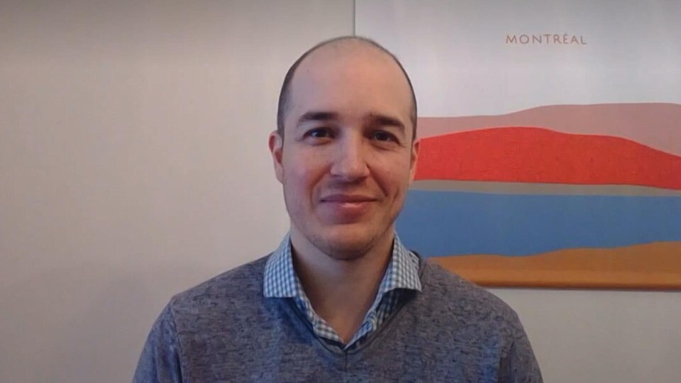 Alexandre Leduc, porte-parole en matière d'enseignement supérieur pour Québec solidaire.