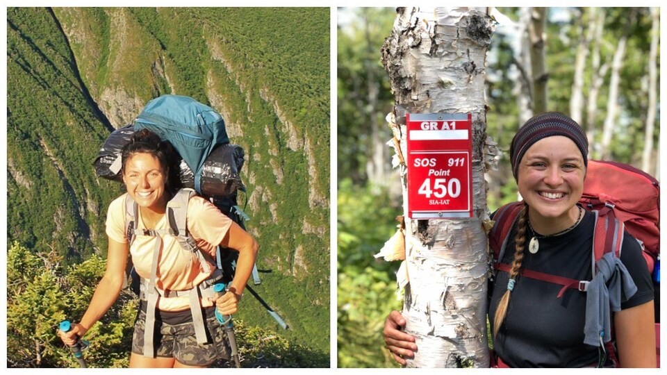 Alexiane Huard et Virginie Leblanc ont parcouru le Sentier international des Appalaches.