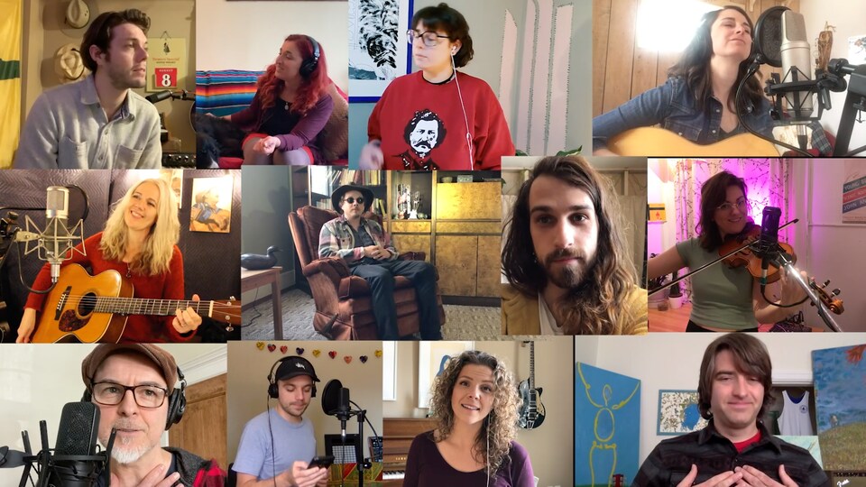 Les artistes Alexis Normand, Anique Granger, Annette Campagne, éemi, Étienne Fletcher, Les Pxrtails, Lord Byrun, Malika Sellami, Mario Lepage, Michel Marchildon, Shawn Jobin et Vaero.