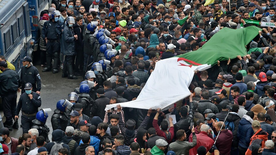 Manifestation à Alger.