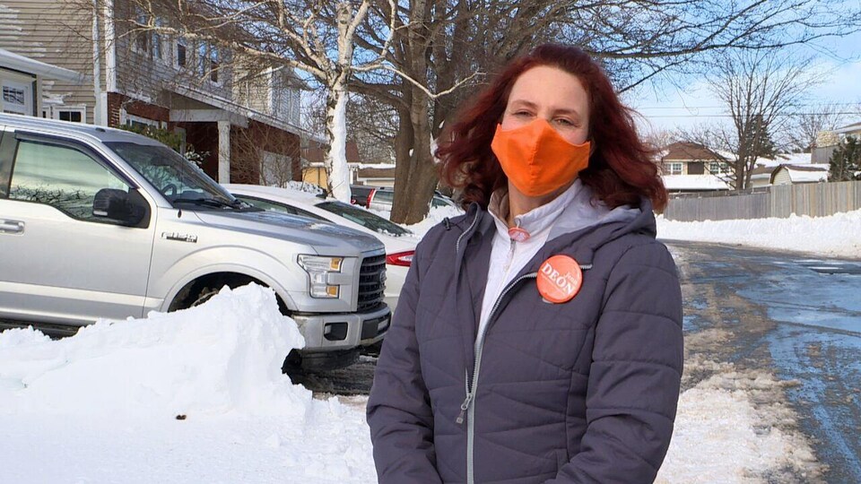 Alison Coffin, chef du NPD.