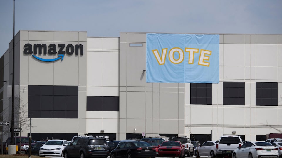 L'entrepôt d'Amazon à Bessemer, en Alabama.