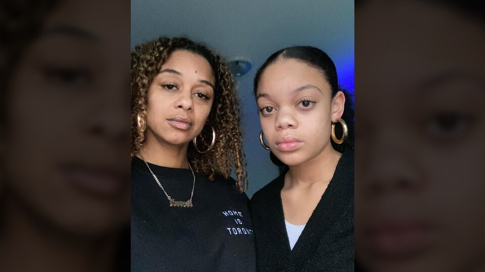 Le portrait de Amber Williams et Amiya Harrison.