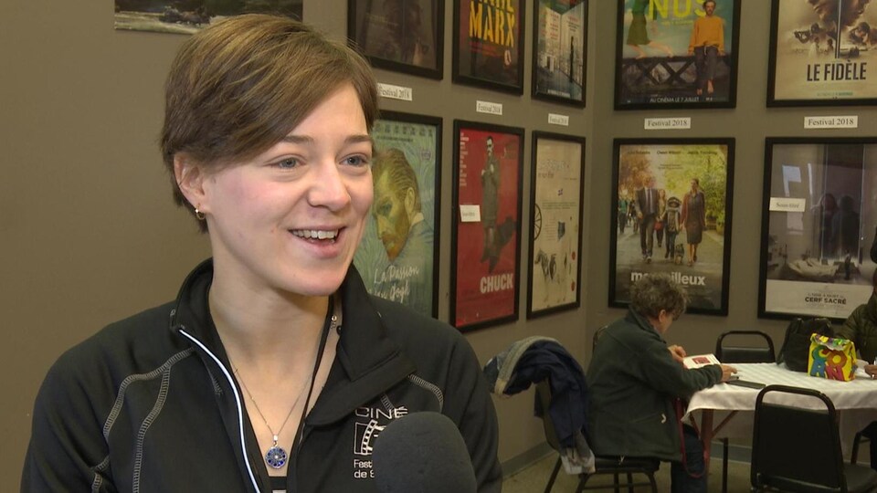Andréanne Roy, organisatrice de Ciné-7