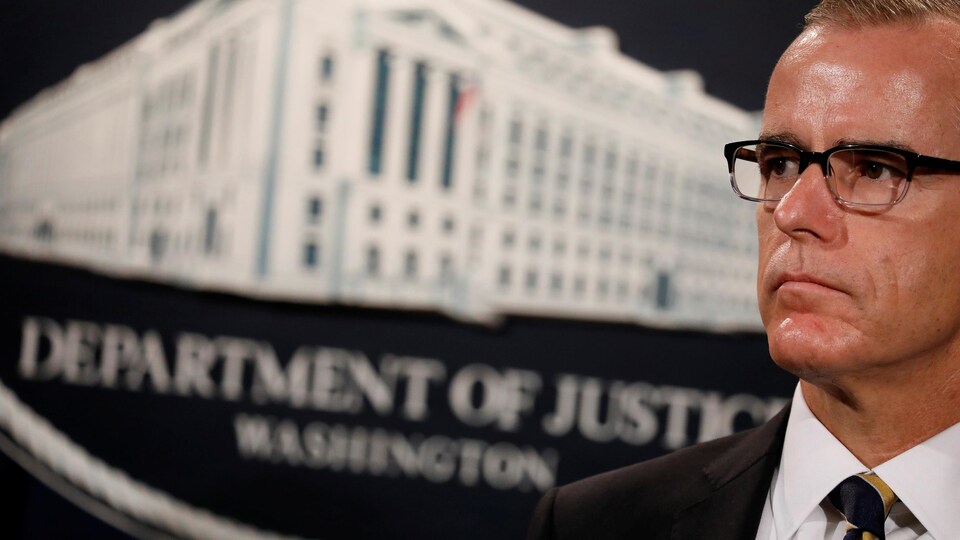 Le vice-directeur du FBI, Andrew McCabe