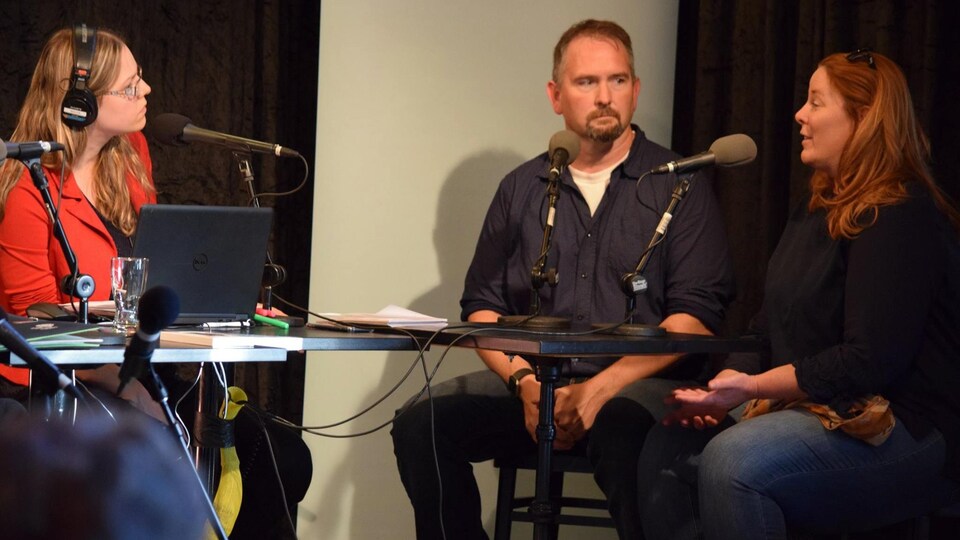 Maude Rivard s'entretient avec Dave Felker et Wendy Dawson