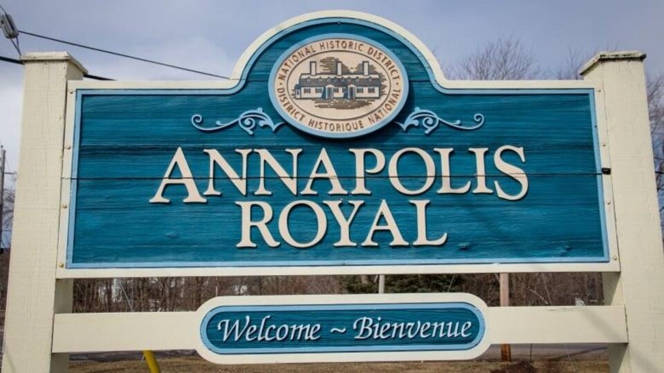 Une affiche de Annapolis Royal.