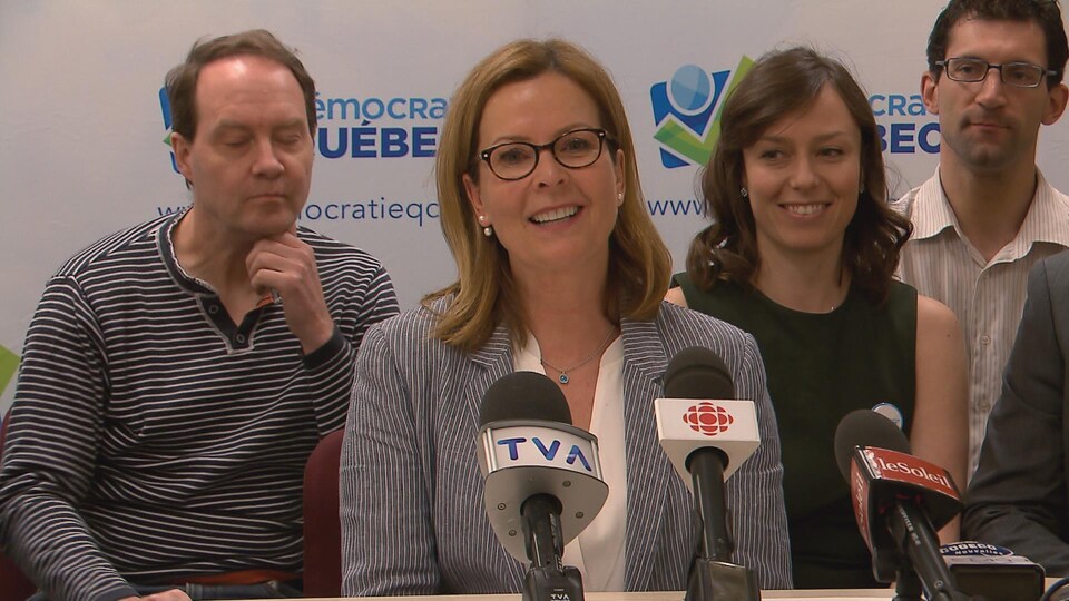 Anne Guérette, chef de Démocratie Québec