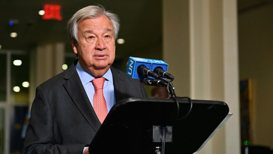 Antonio Guterres.