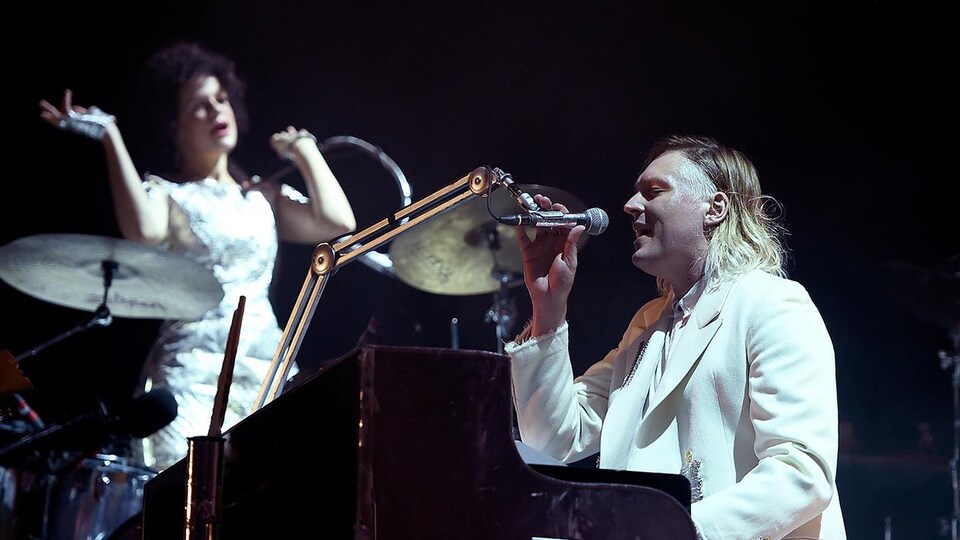 Régine Chassagne et Win Butler d'Arcade Fire
