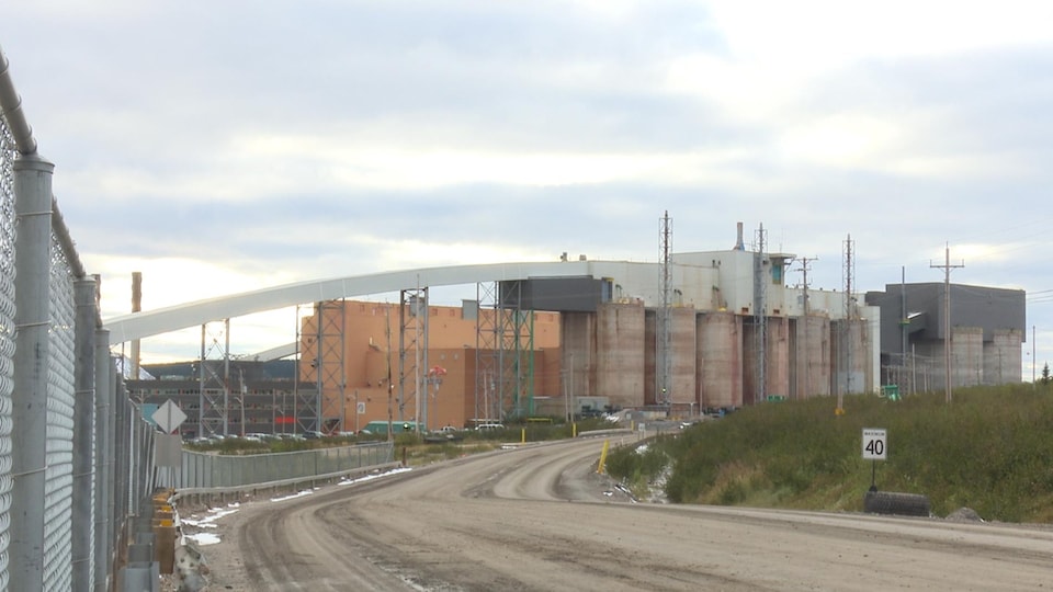 Les installations d'ArcelorMittal à Fermont