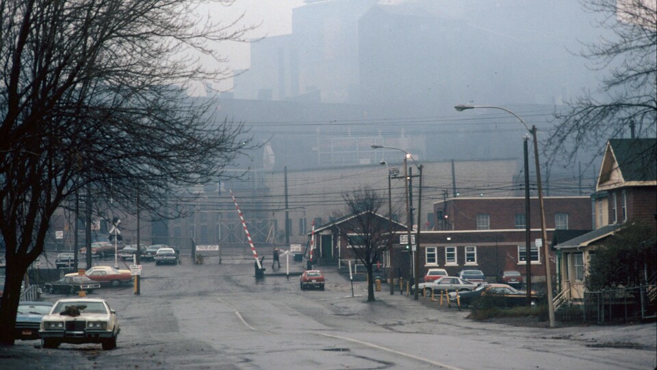 Rouyn-Noranda, dans les années 1970.
