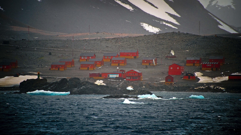 La base argentine d'Esperanza, en Antarctique.