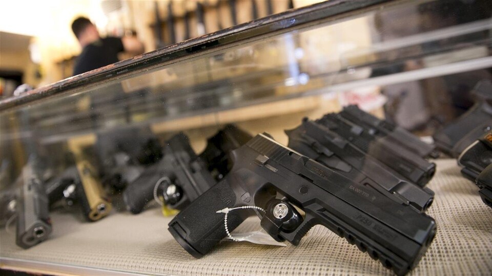 Armes restreintes en vente
