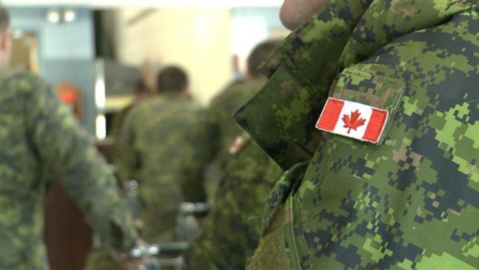 Des militaires de l'Armée canadienne.