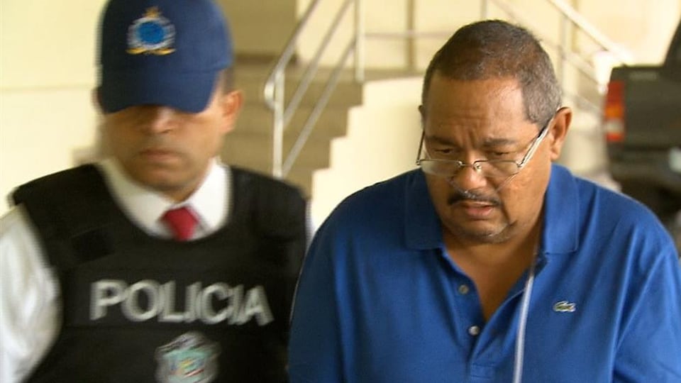 Arthur Porter lors de son arrestation au Panama en 2013