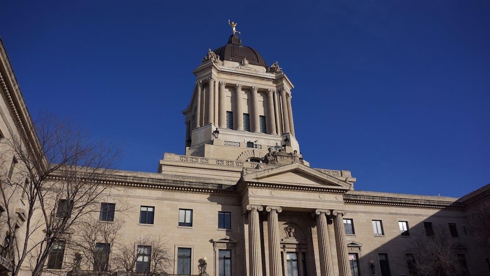 L'assemblée législative du Manitoba.