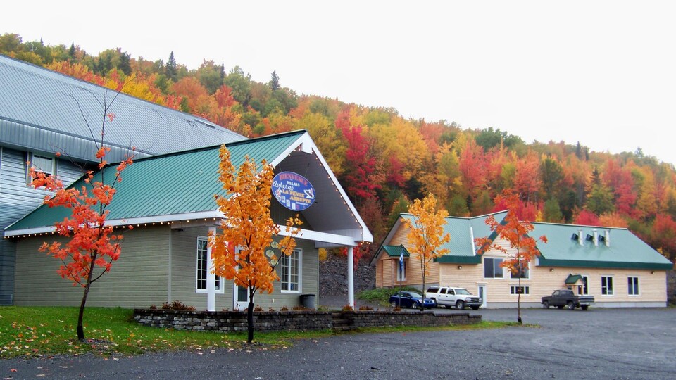 Auberge de Sainte-Paule, in the fall.